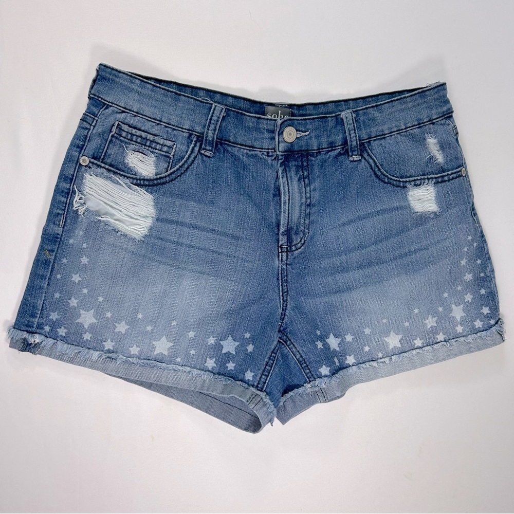 BUNDLE Aeropostale & Soho New York &Co Jean Shorts Size 8 Women's - Picture 2 of 14